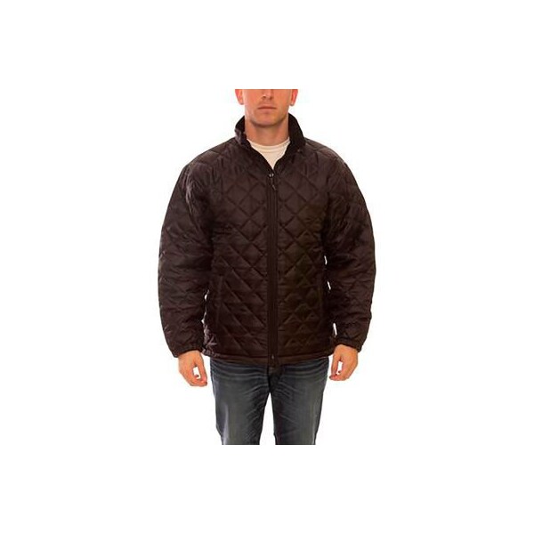 Tingley Workreation Quilted Insulated Jacket, Size Men's Small, Collared, Black J77013.SM - main